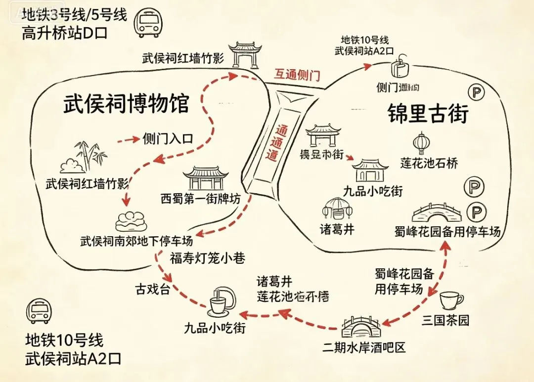 Jinli Ancient Street blue stone walking path lined with shops and red lanterns