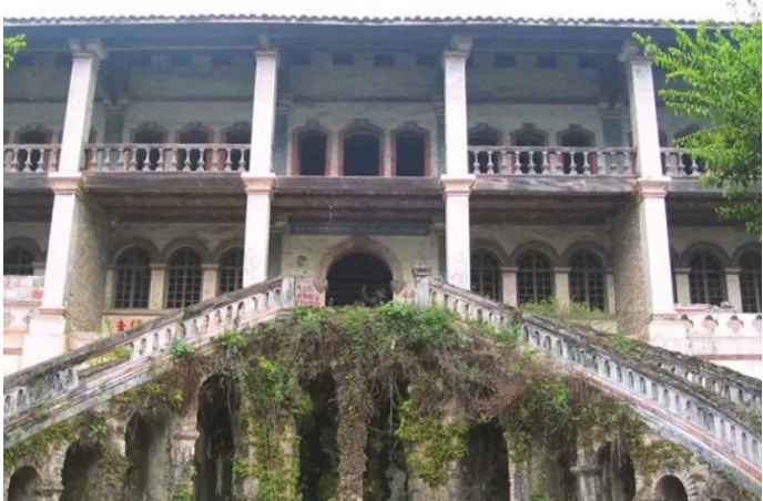 Annunciation Seminary historic Catholic building in Pengzhou, Chengdu