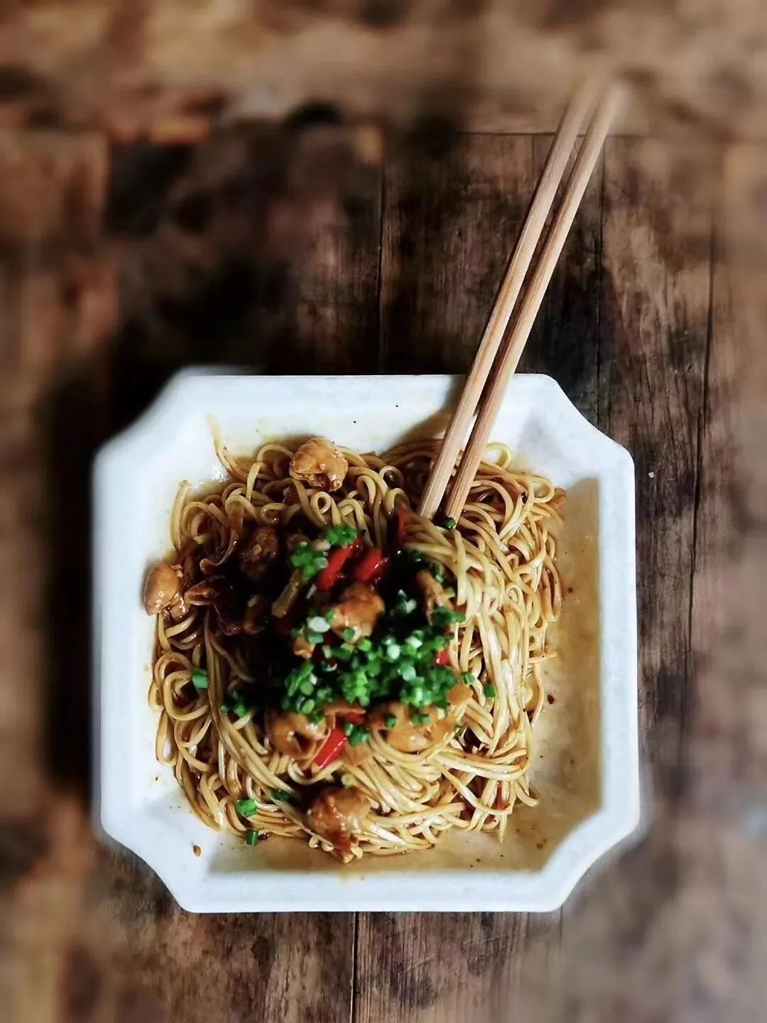 Close-up of spicy crab sauce, a nod to owner's legacy dish
