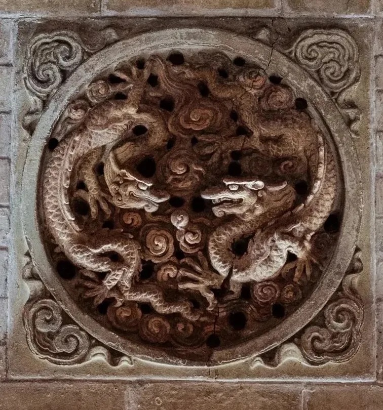 Display of Ming Dynasty artifacts inside the Ming Shu Prince Tomb museum
