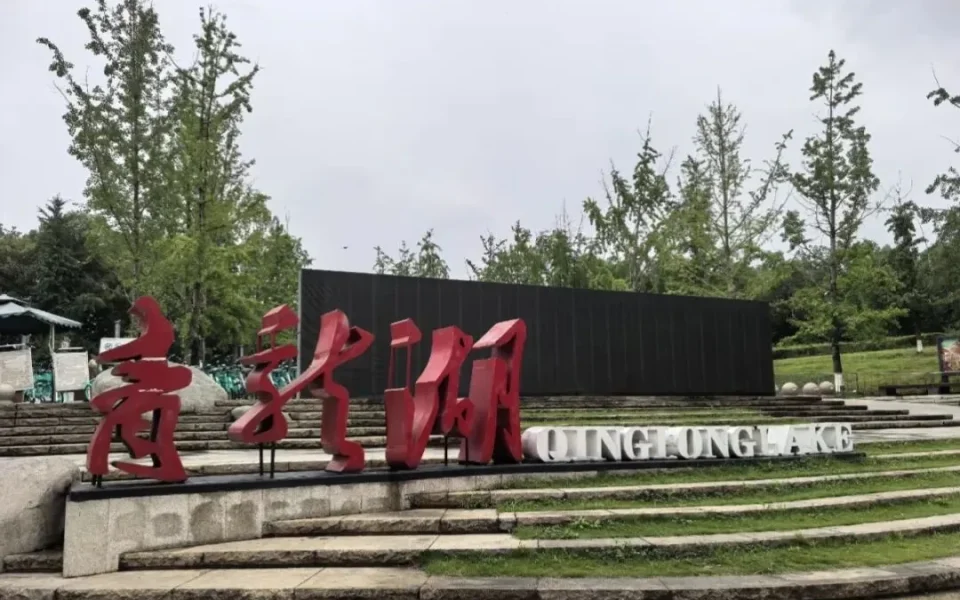 Qinglong Lake Park: Autumn Flowers