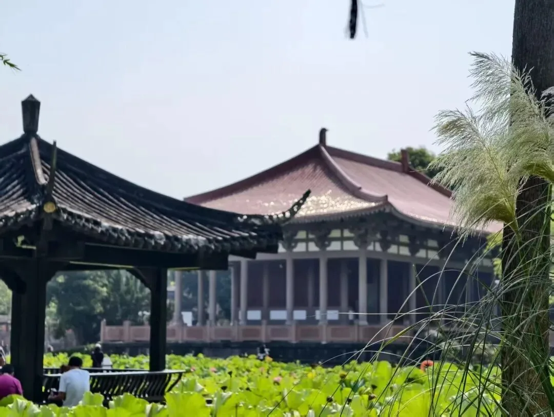 Ancient architecture of Wangcong Shrine in Pidu District