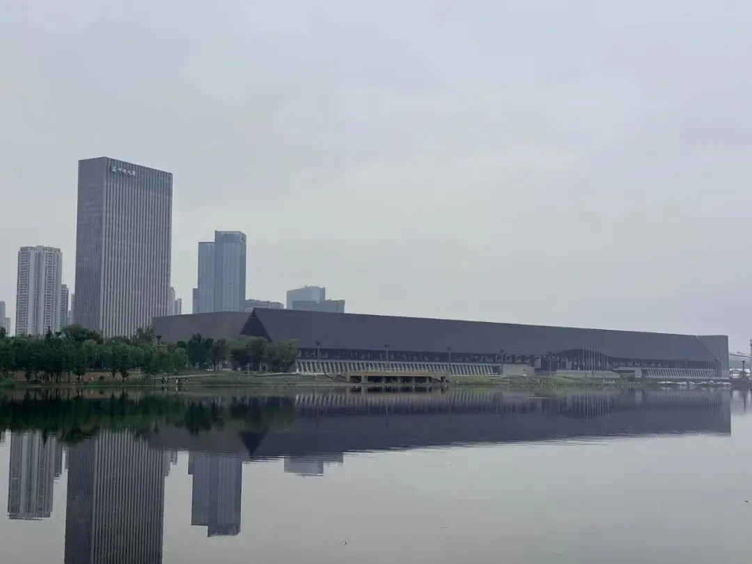 Natural landscape of Tianfu Park, a wild ecological park