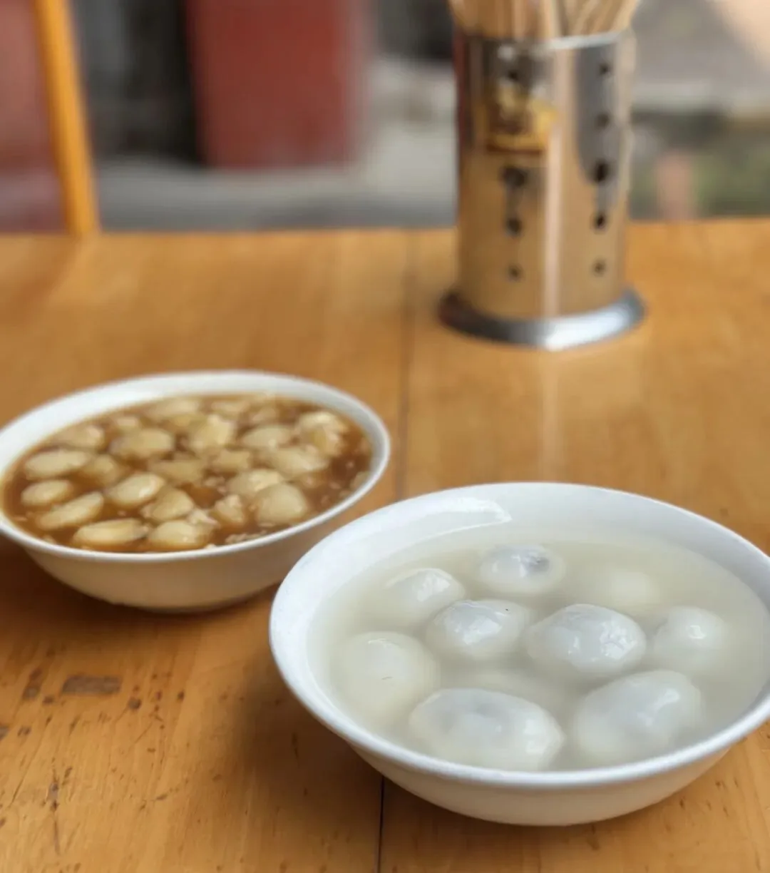 Handmade black sesame tangyuan at Jia Tangyuan, Xizheng Street, Tangchang