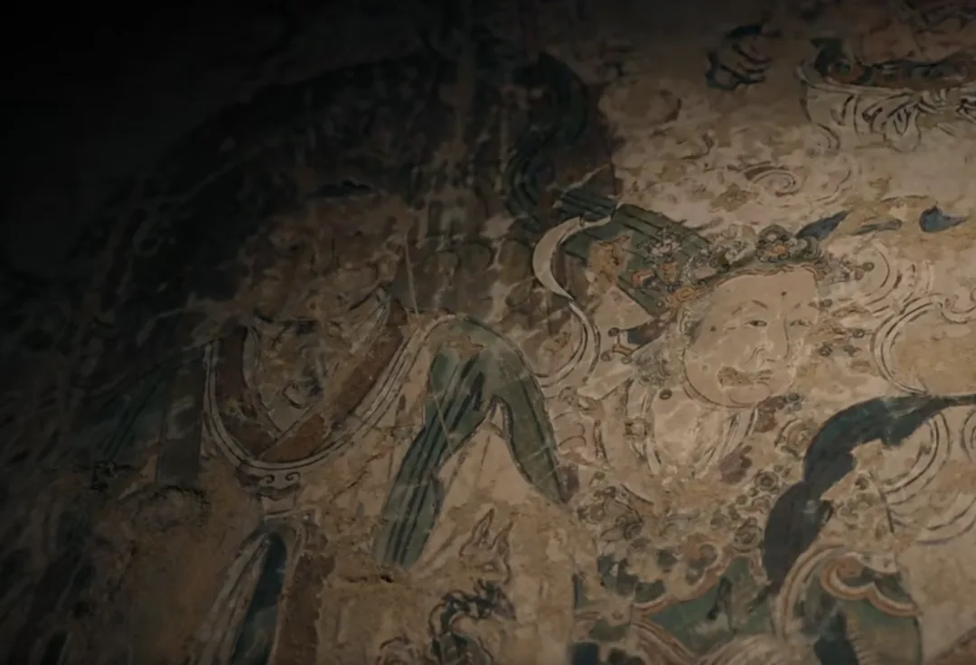 Mahavira Hall interior with 127 square meters of Ming murals