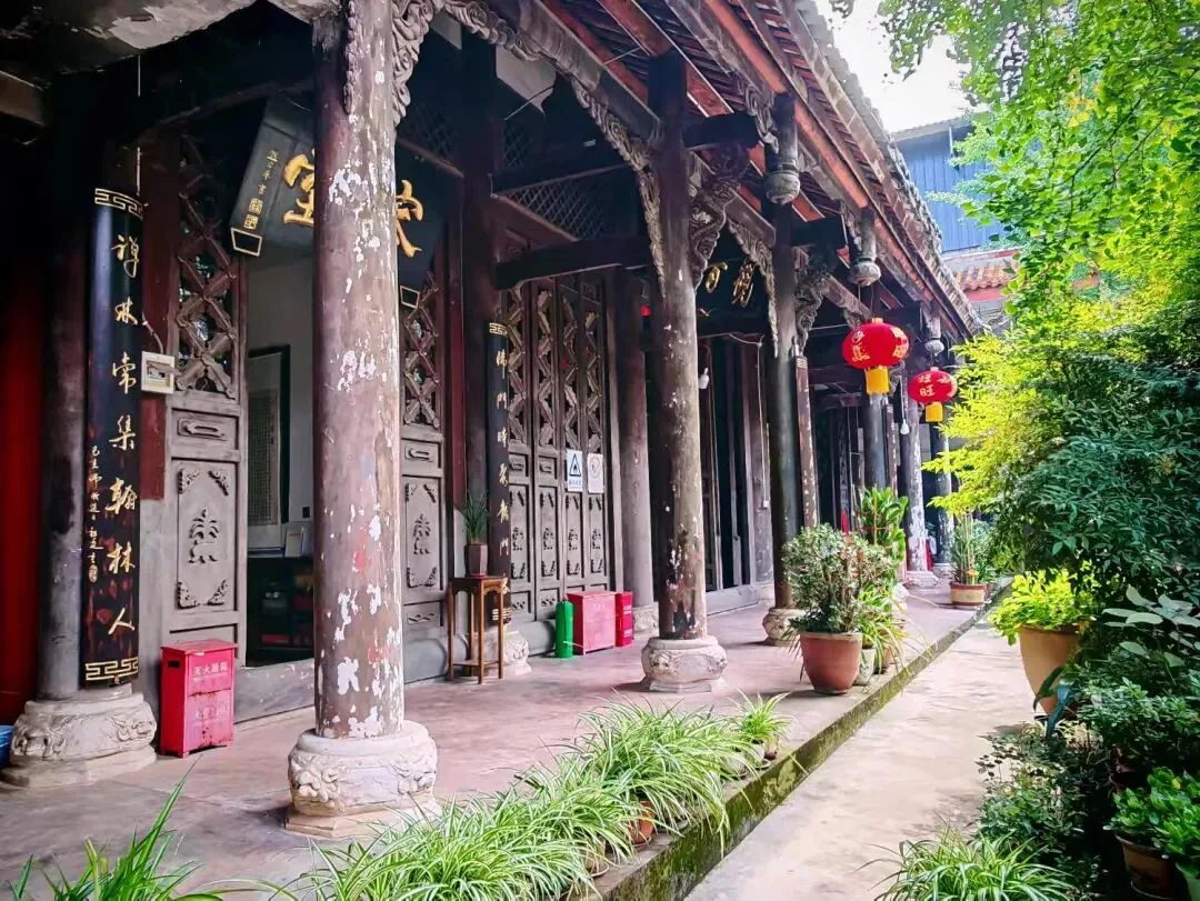Zitong Temple in Tianfu New Area, a peaceful and relaxing spot