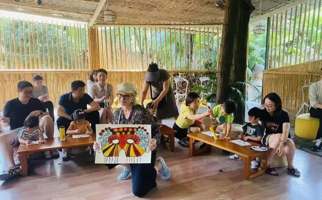 International art workshop with resident artists at Nongyuan NY20+