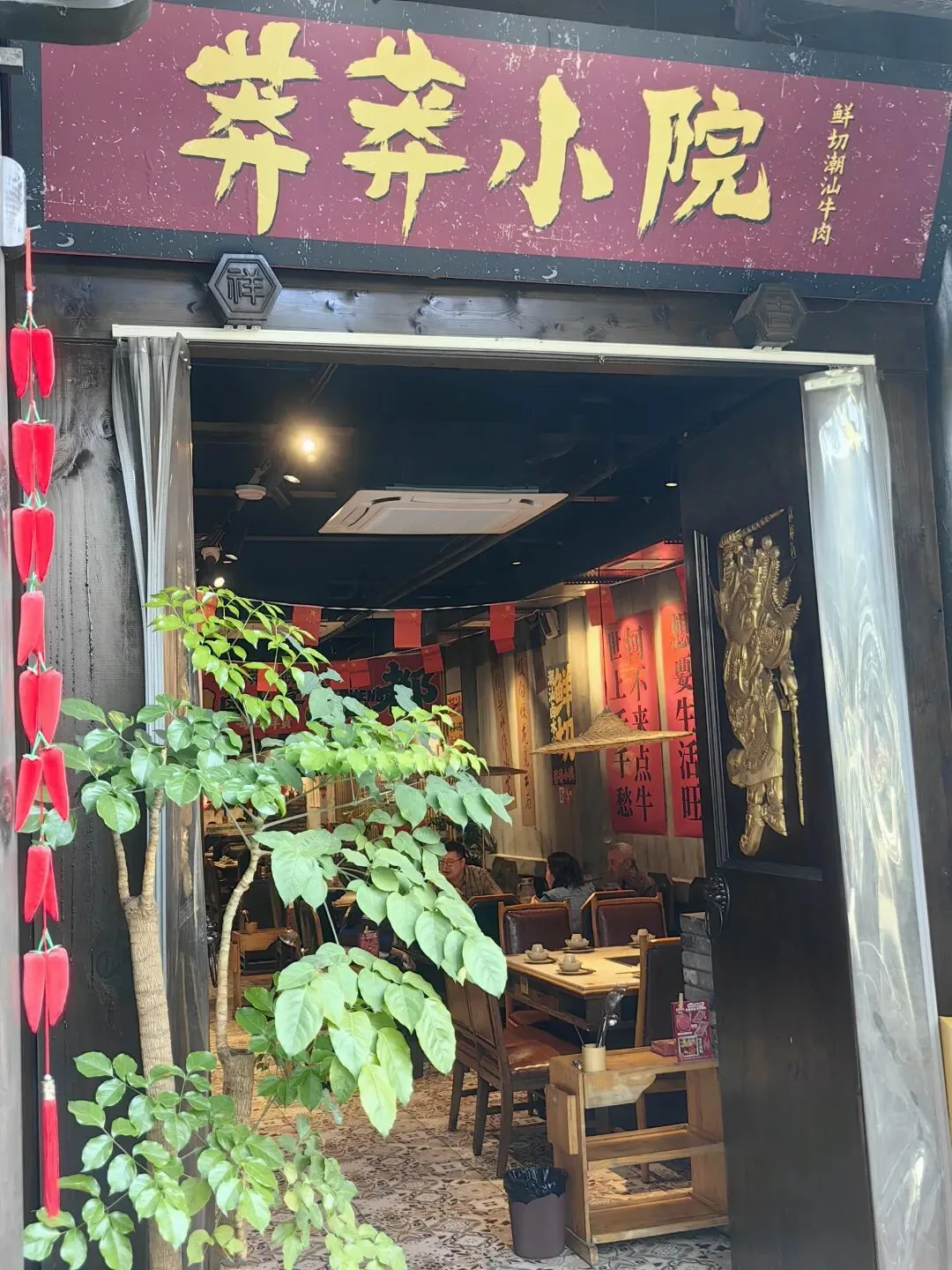 Chengdu snack street with tangyou guozi and feichang fen from end to end