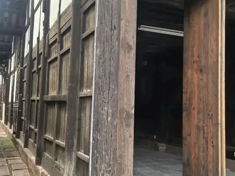 Old street in Taihe Ancient Town near Chengdu, a quiet riverside getaway
